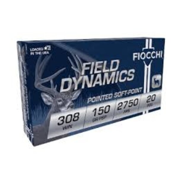 Fiocchi Field Dynamics 308 Win 150gr PSP — Eagle Firearms