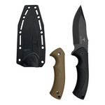 Takumitak Fit 9" Black Clip Point Knife (TKF306)