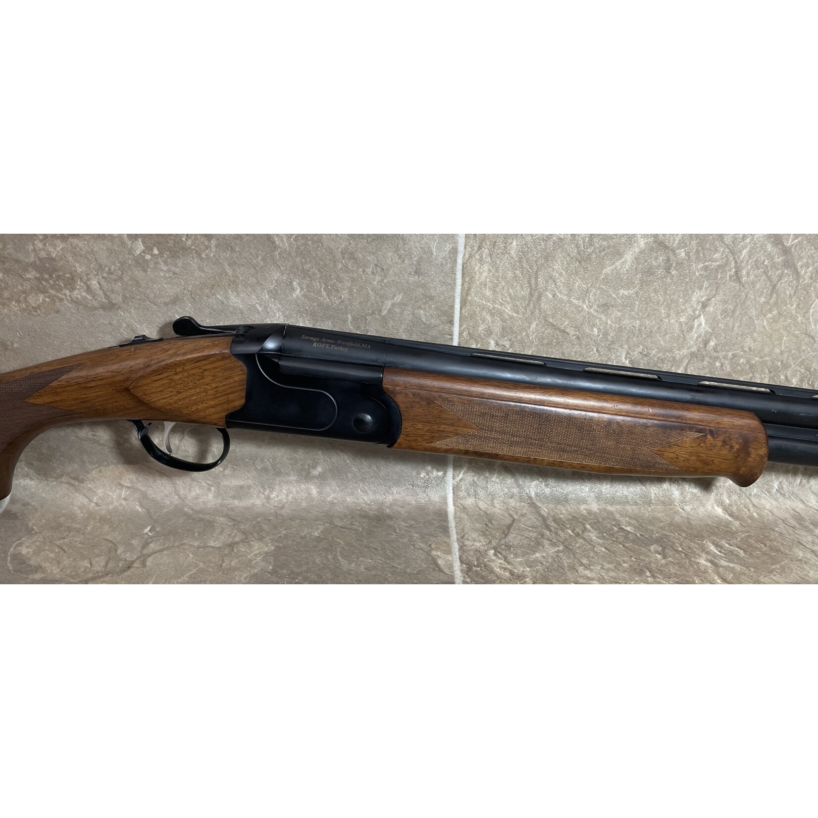 Used Stevens 555 12ga 3" O/U (15E11650)