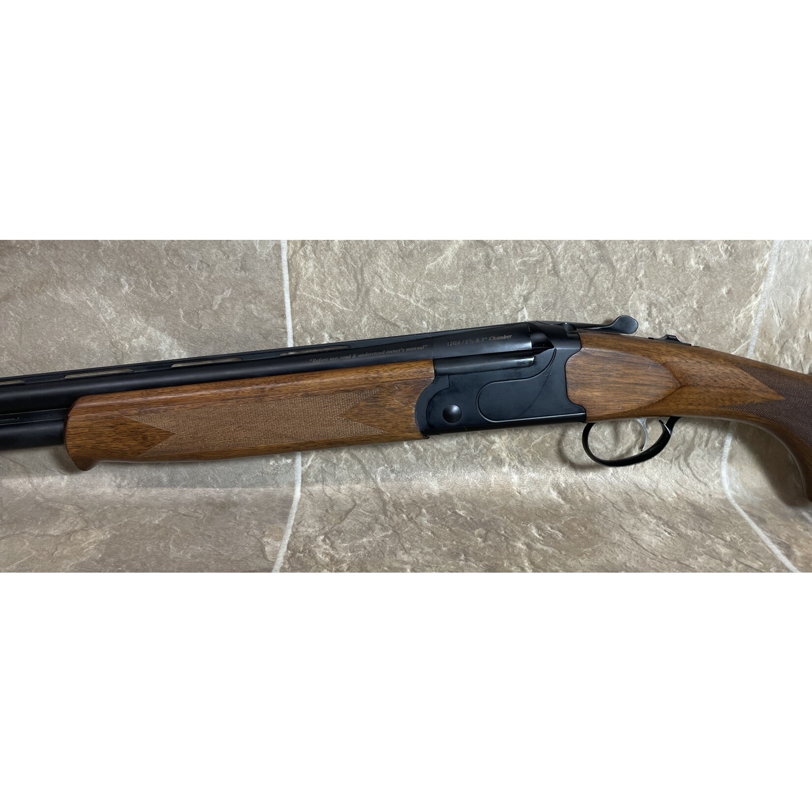 Used Stevens 555 12ga 3" O/U (15E11650)