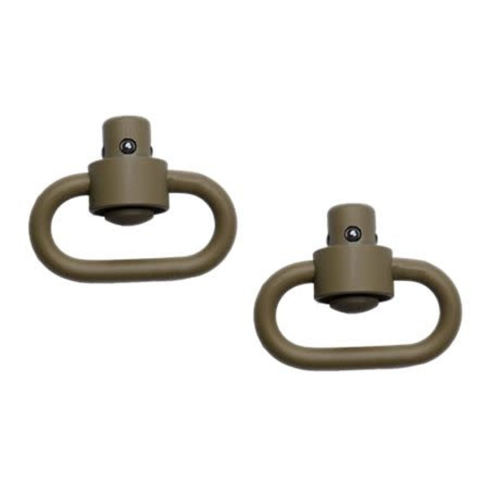 GrovTec Grovtec Heavy Duty 1.25" Push Button Swivel Set FDE (GTSW253)
