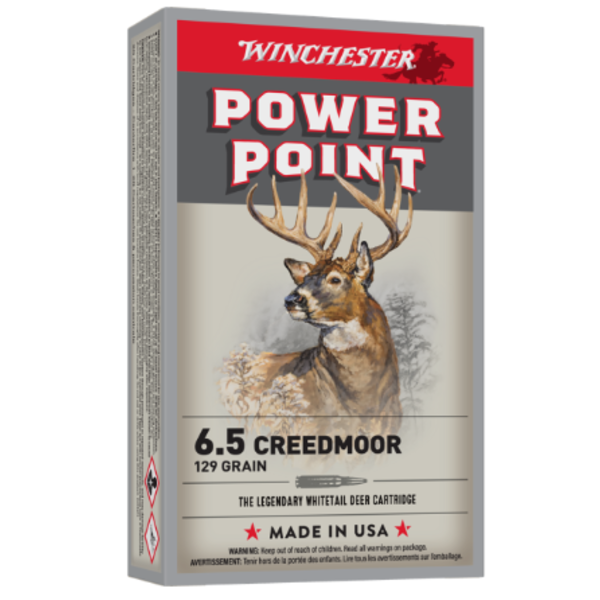 Winchester 6.5 Creedmoor 129gr Power Point (X651) — Eagle Firearms