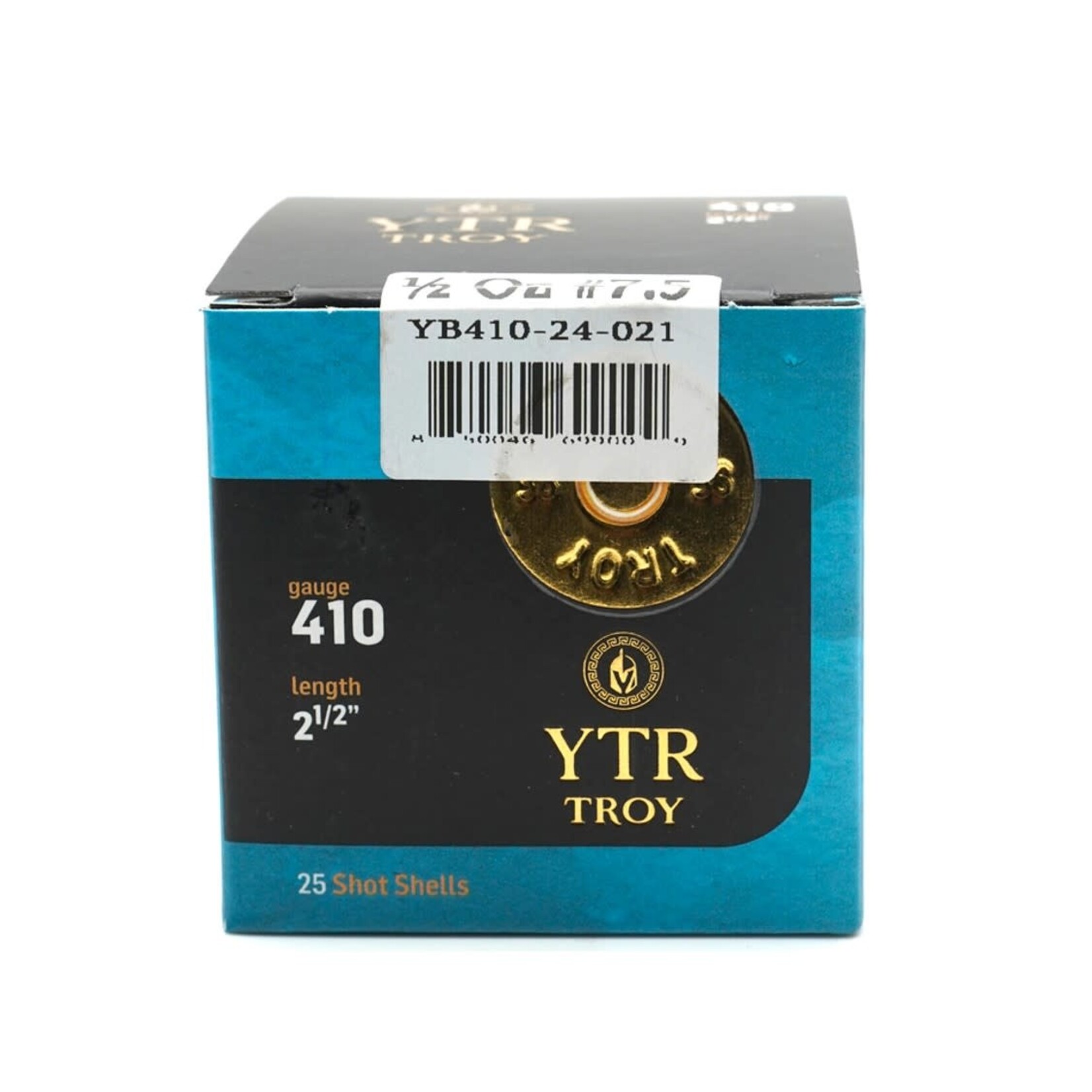 Troy Troy Ammunition 410ga 2.5", 1/2oz #7.5 Lead 25rds