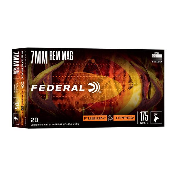 Federal 7mm Rem Mag 175gr Tipped Fusion (F7RTFS2) — Eagle Firearms