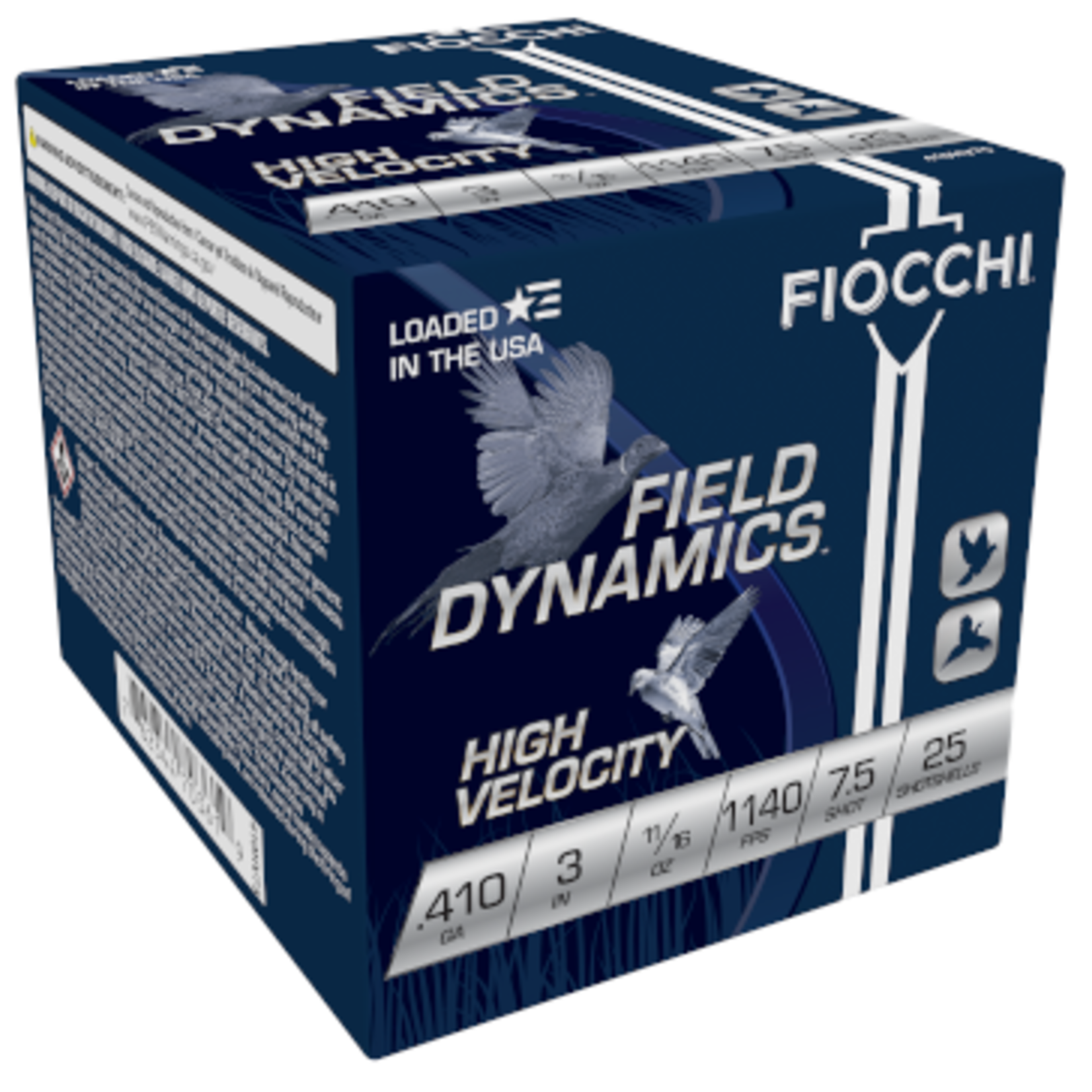 Fiocchi Fiocchi Field Dynamics 410ga 3", 11/16oz. #7.5 Lead