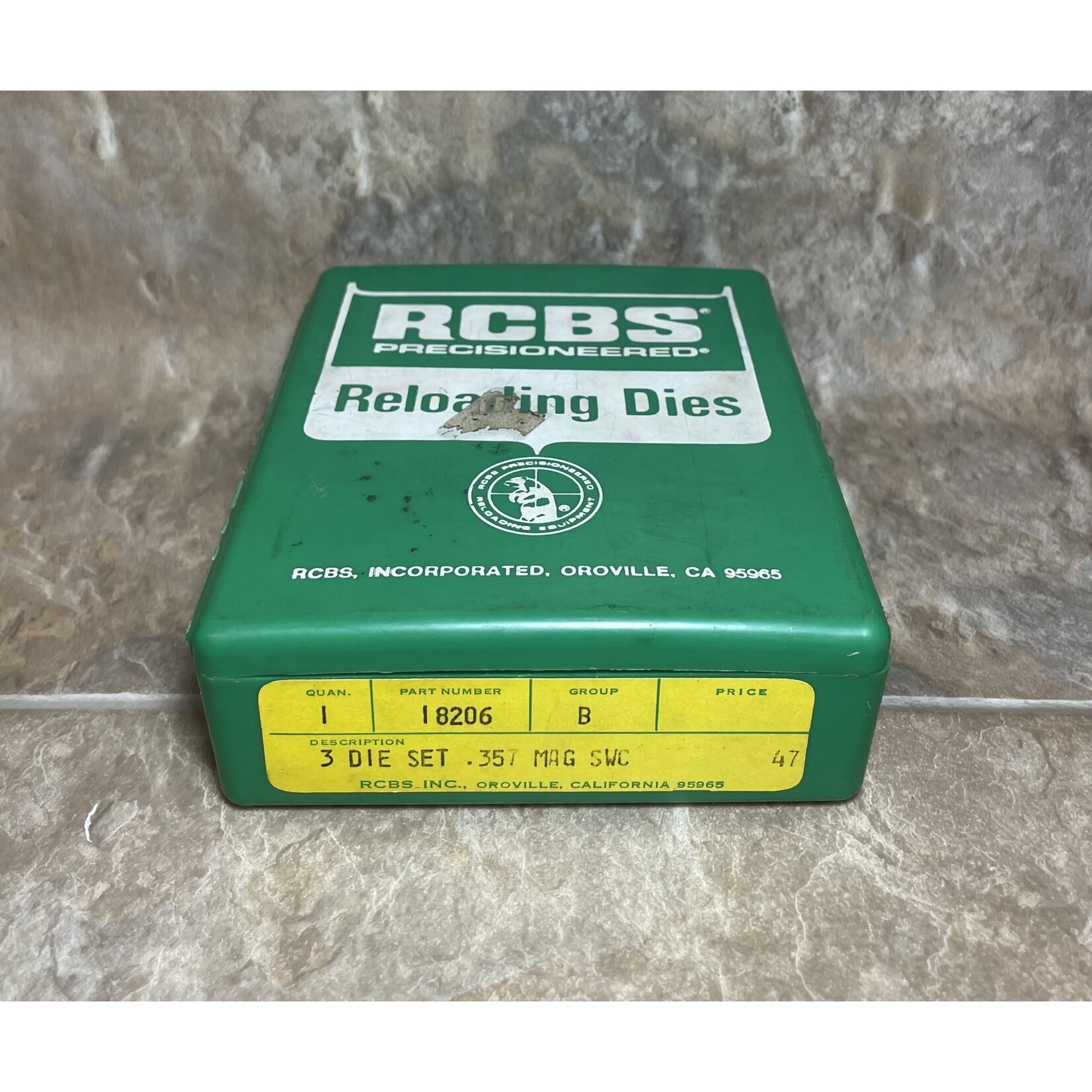 RCBS Used RCBS 357 Mag SWC 3 Die Set