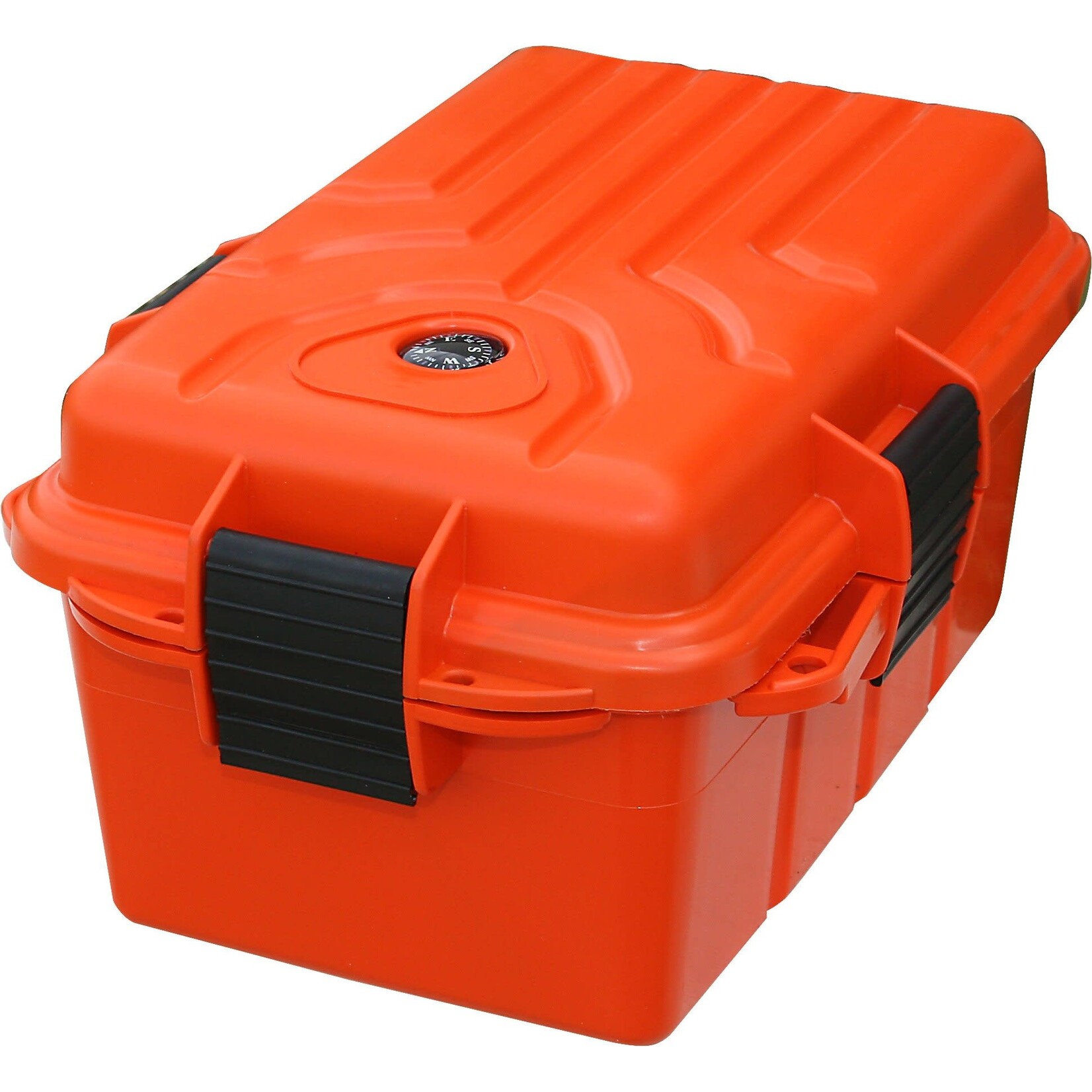 MTM MTM Survivor Dry Box with Compass, Orange (S1074-35)