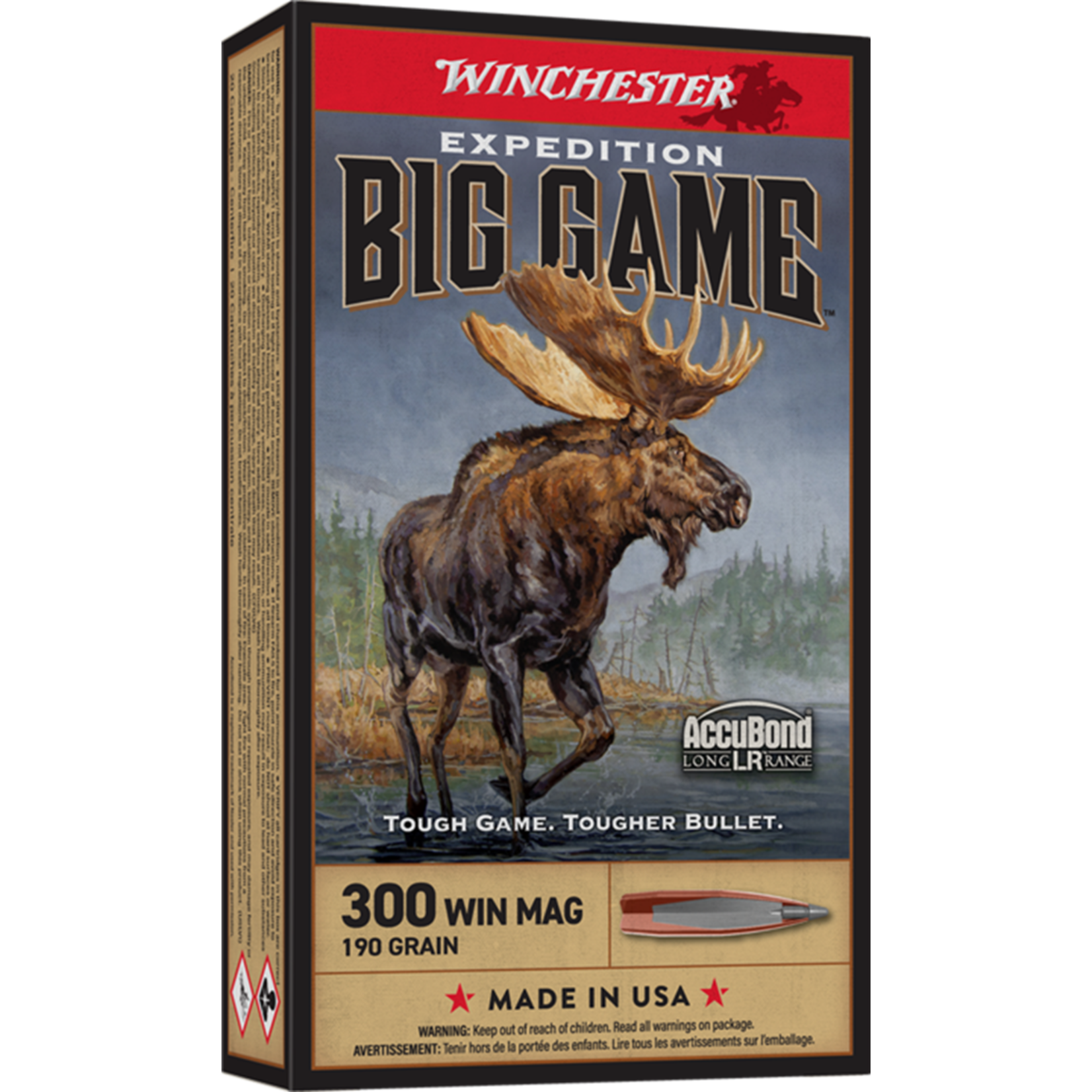 Winchester Winchester Expedition 300 Win Mag 190gr Accubond LR (S300LR)
