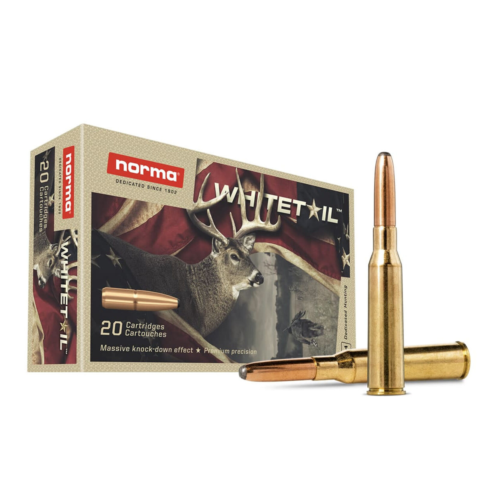 Norma Norma Whitetail 6.5x55 SE 156gr SP (20166622)