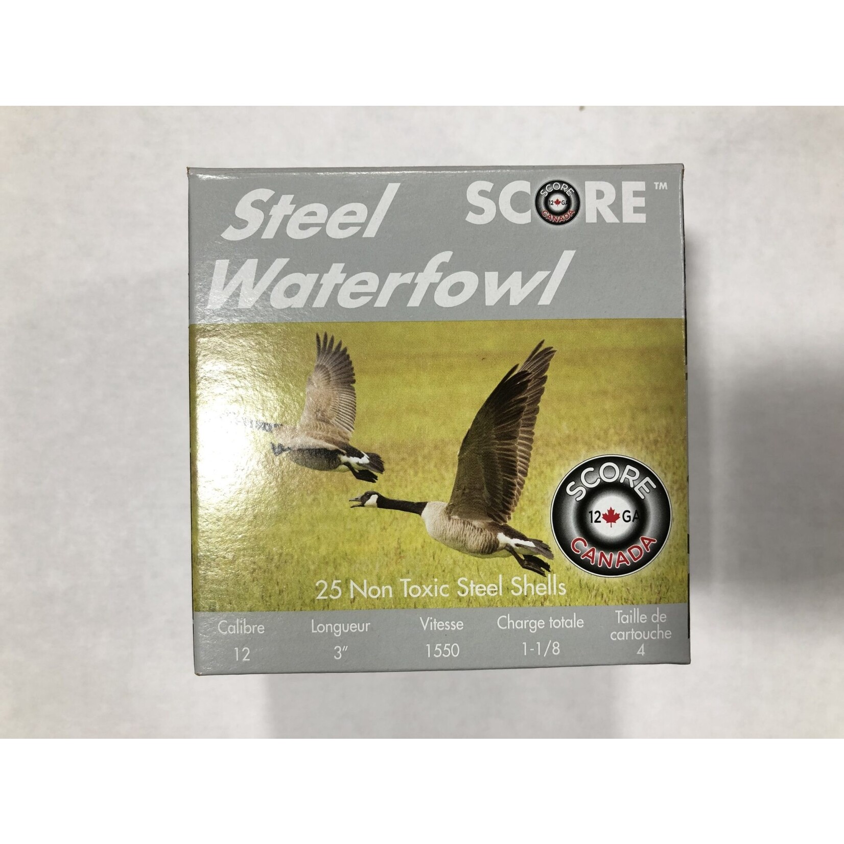Score Score 12GA Steel 1550fps 3" 1.1/8oz #4
