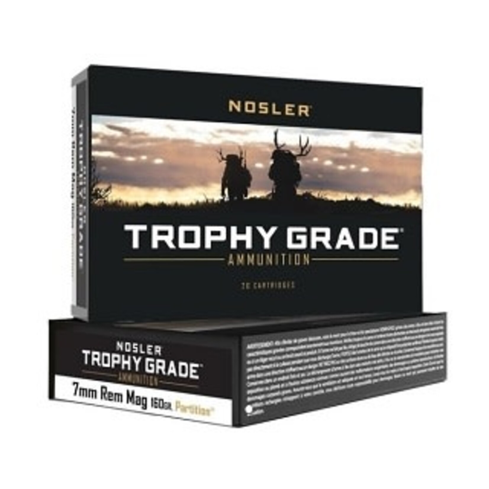 Nosler Nosler Trophy Grade 7mm Rem Mag 160gr Partition (61054)