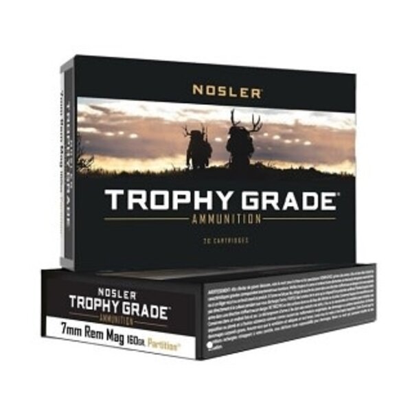 Nosler Trophy Grade 7mm Rem Mag 160gr Partition (61054) — Eagle Firearms