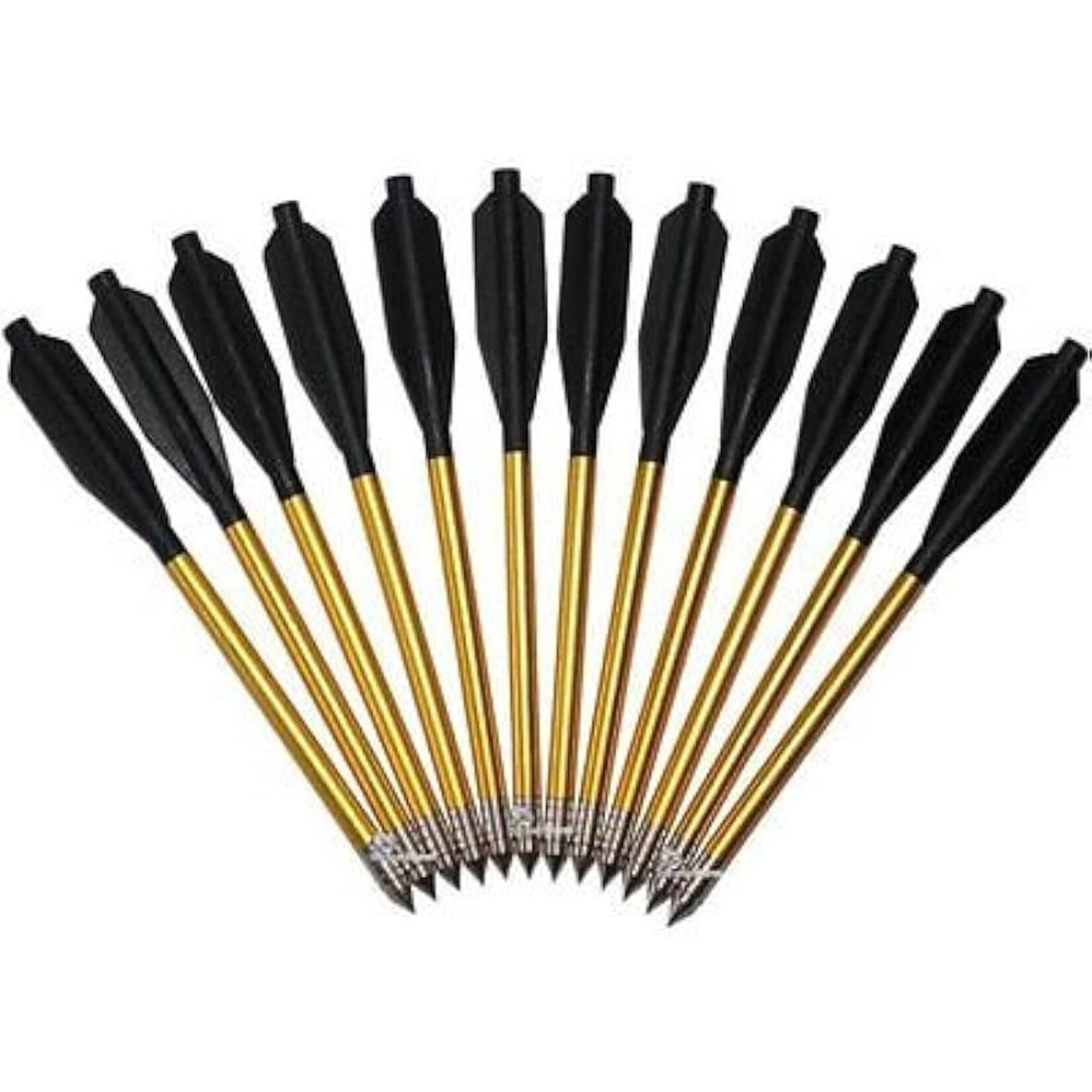 6.25" Aluminum Crossbow Bolts 12pk