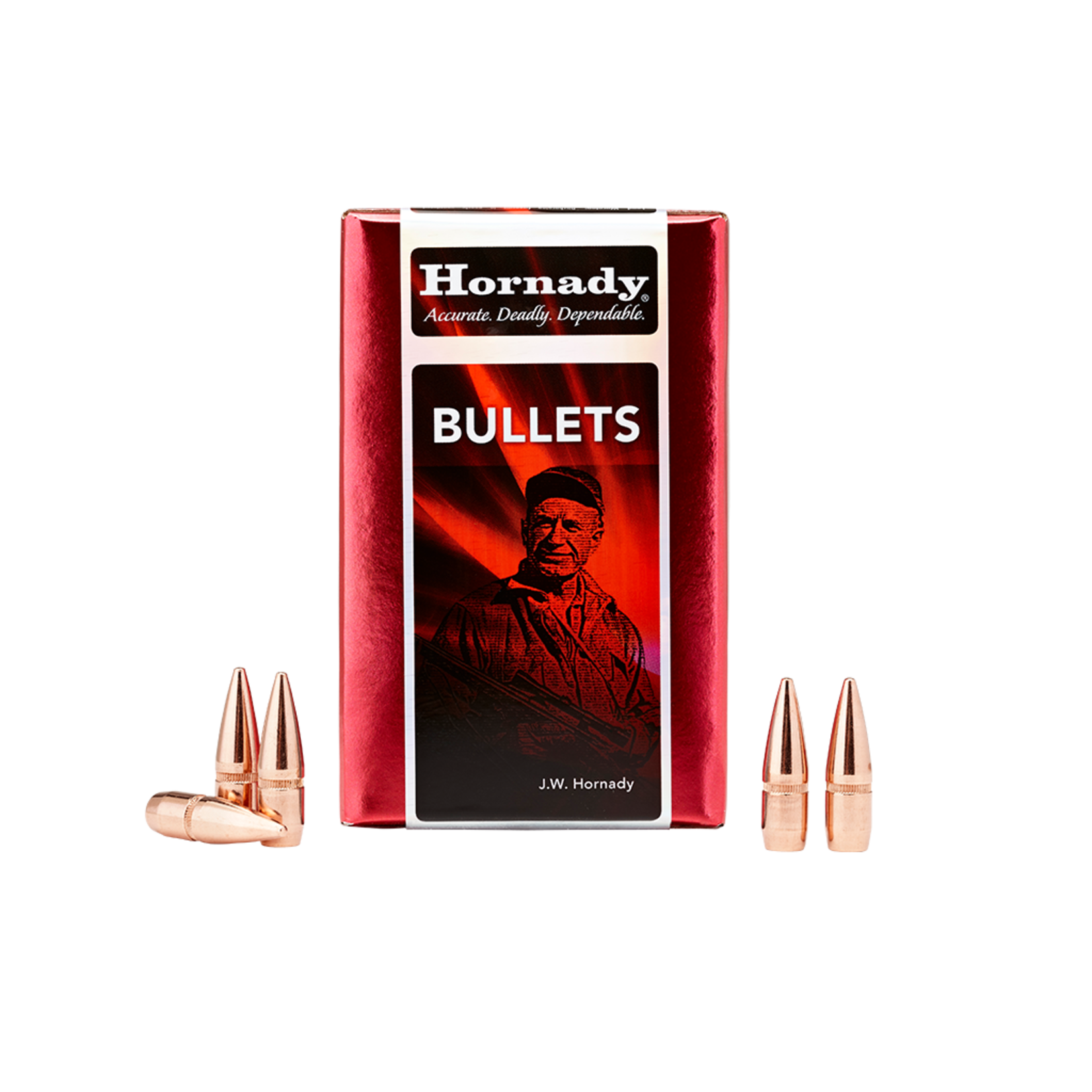 Hornady Hornady .308dia 30Cal 150gr FMJ-BT 100 CT Bullet (3037)