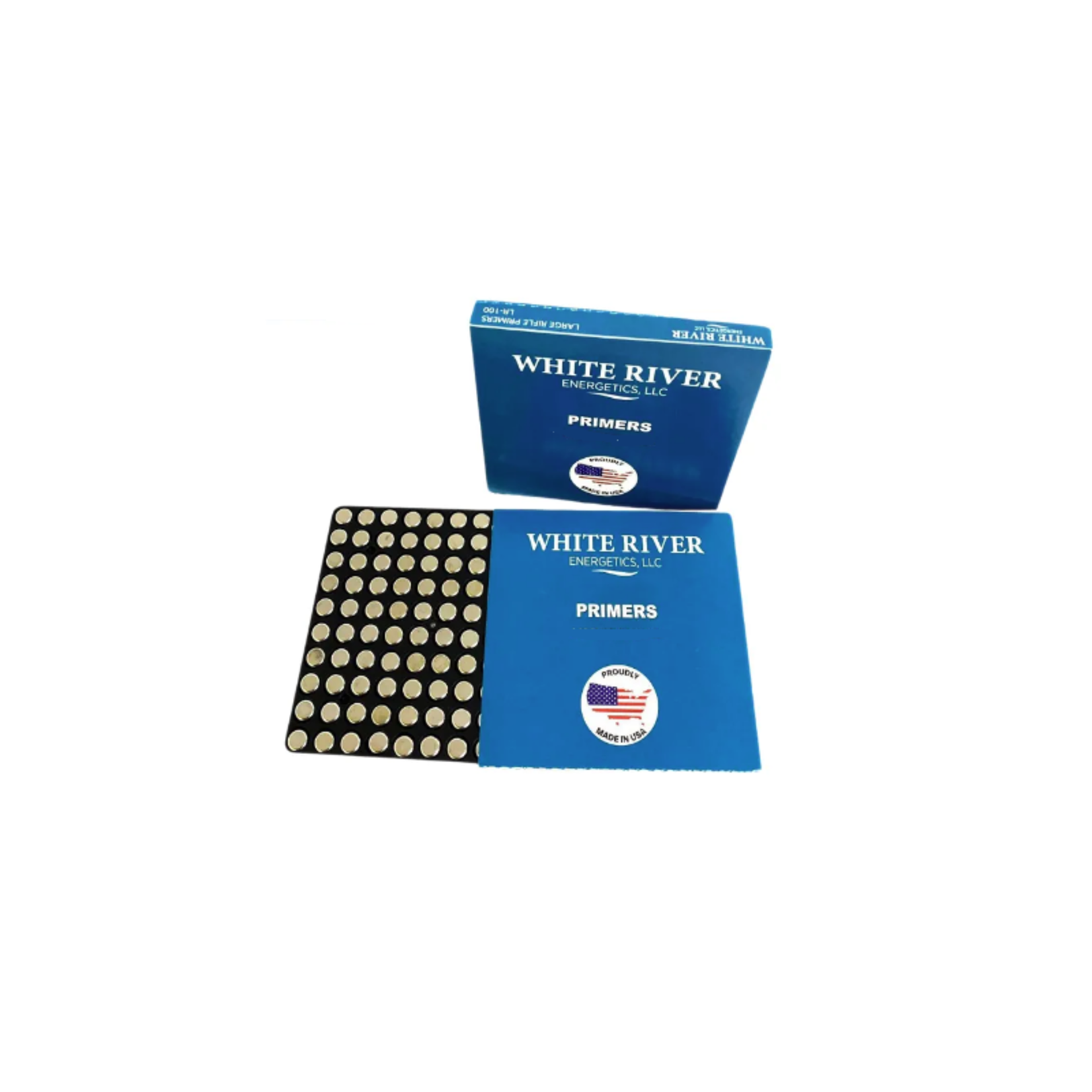 White River Energetics Large Rifle Primers 100ct.