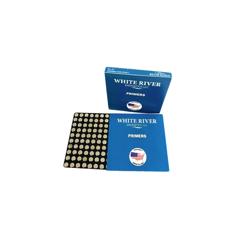White River Energetics Large Rifle Primers 100ct. Eagle Firearms Ltd