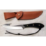Grohmann Knives Grohmann Survival w/ Guthook & Micarta Black Handle & Leather Sheath (M4SG)
