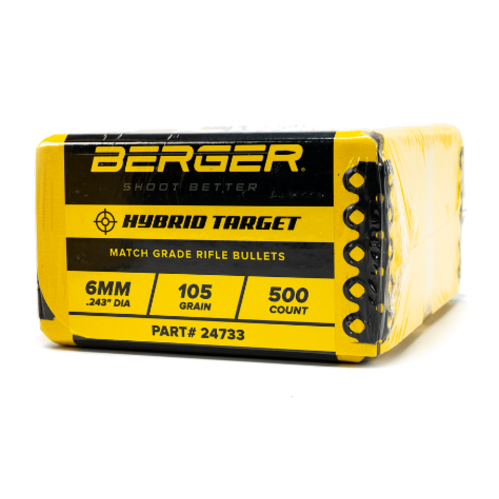 Berger Berger .243 dia. 6mm 105gr Hybrid Target 500ct. (24733)