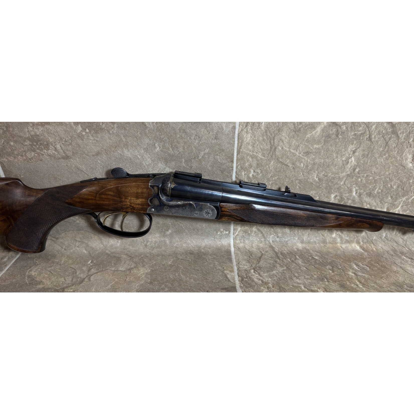Used S.I.A.C.E. Double 9.3x74R w/ Zeiss Conquest 3.5-10x44 (46067)