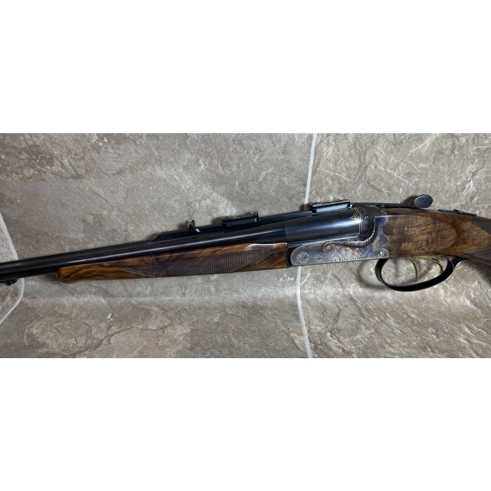 Used S.I.A.C.E. Double 9.3x74R w/ Zeiss Conquest 3.5-10x44 (46067)