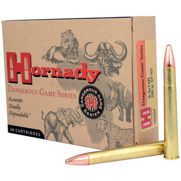 Hornady 9.3x74R 286gr SP-RP (82304) — Eagle Firearms