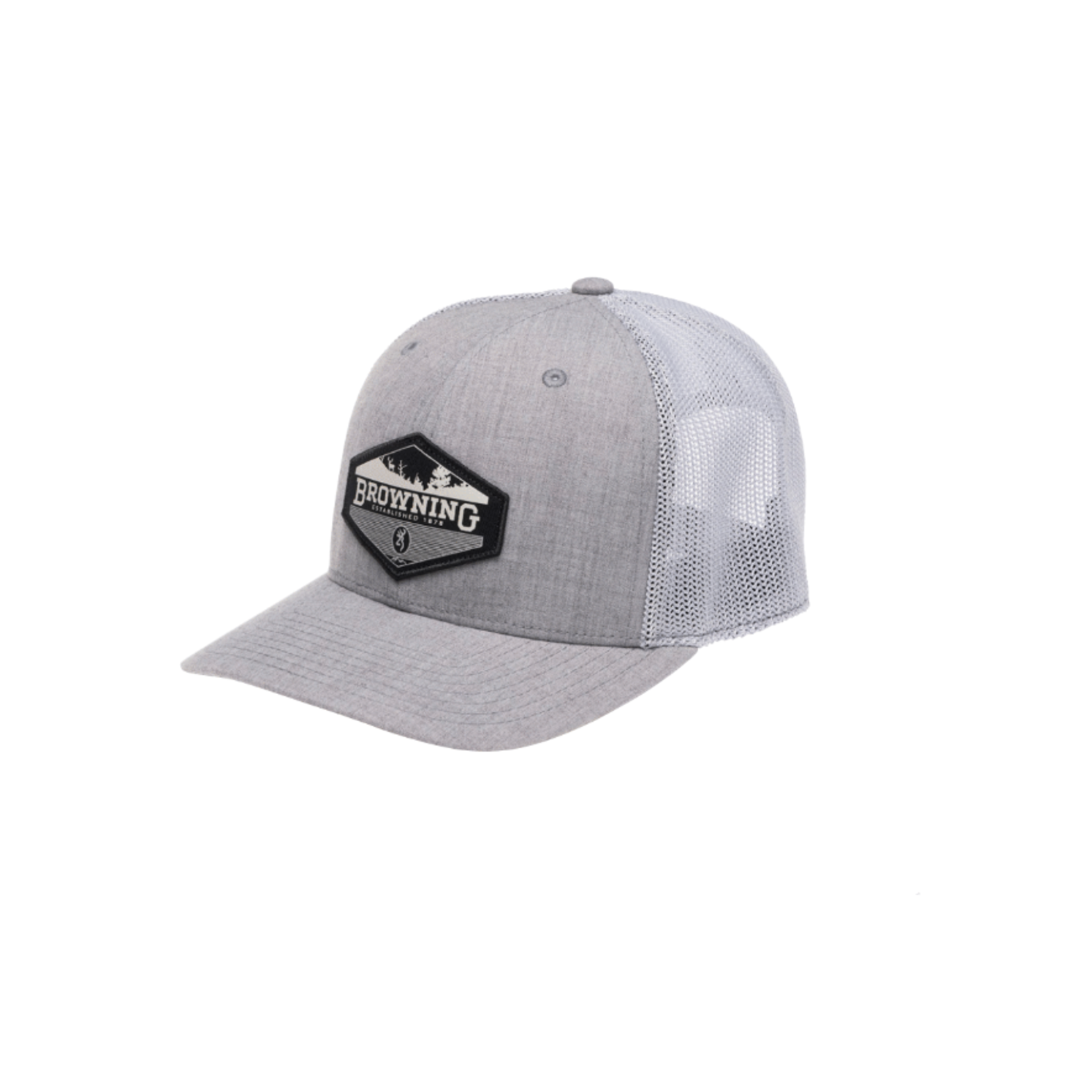 Browning Browning Grey Buckhorn Cap