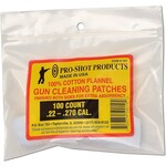 Pro-Shot Pro Shot 1 1/8" Square Cleaning Patches .22 - .27 Cal 100ct. (101)