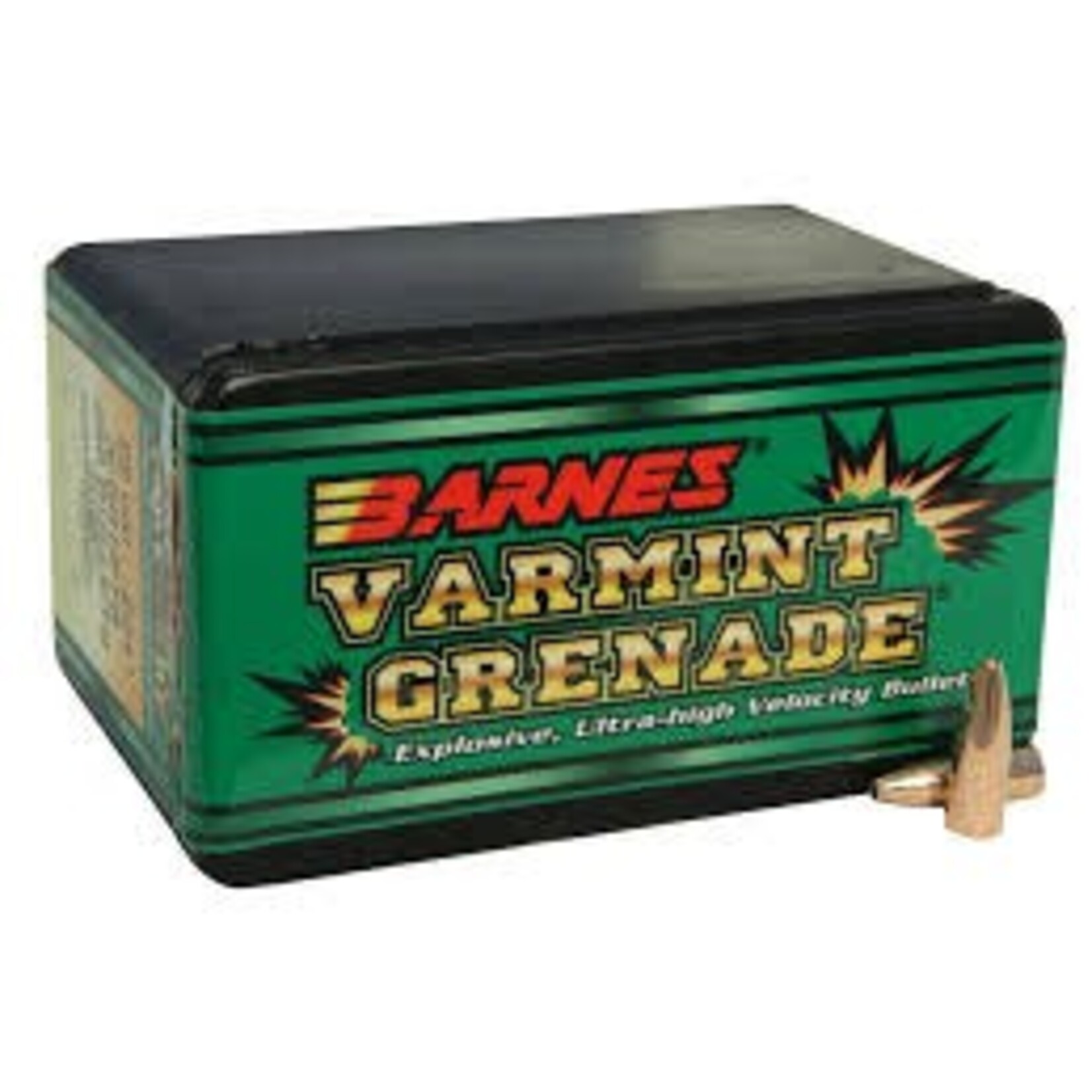 Barnes Barnes .243 dia. 6mm 62gr HP FB Varmint Grenade 50ct. (30214)