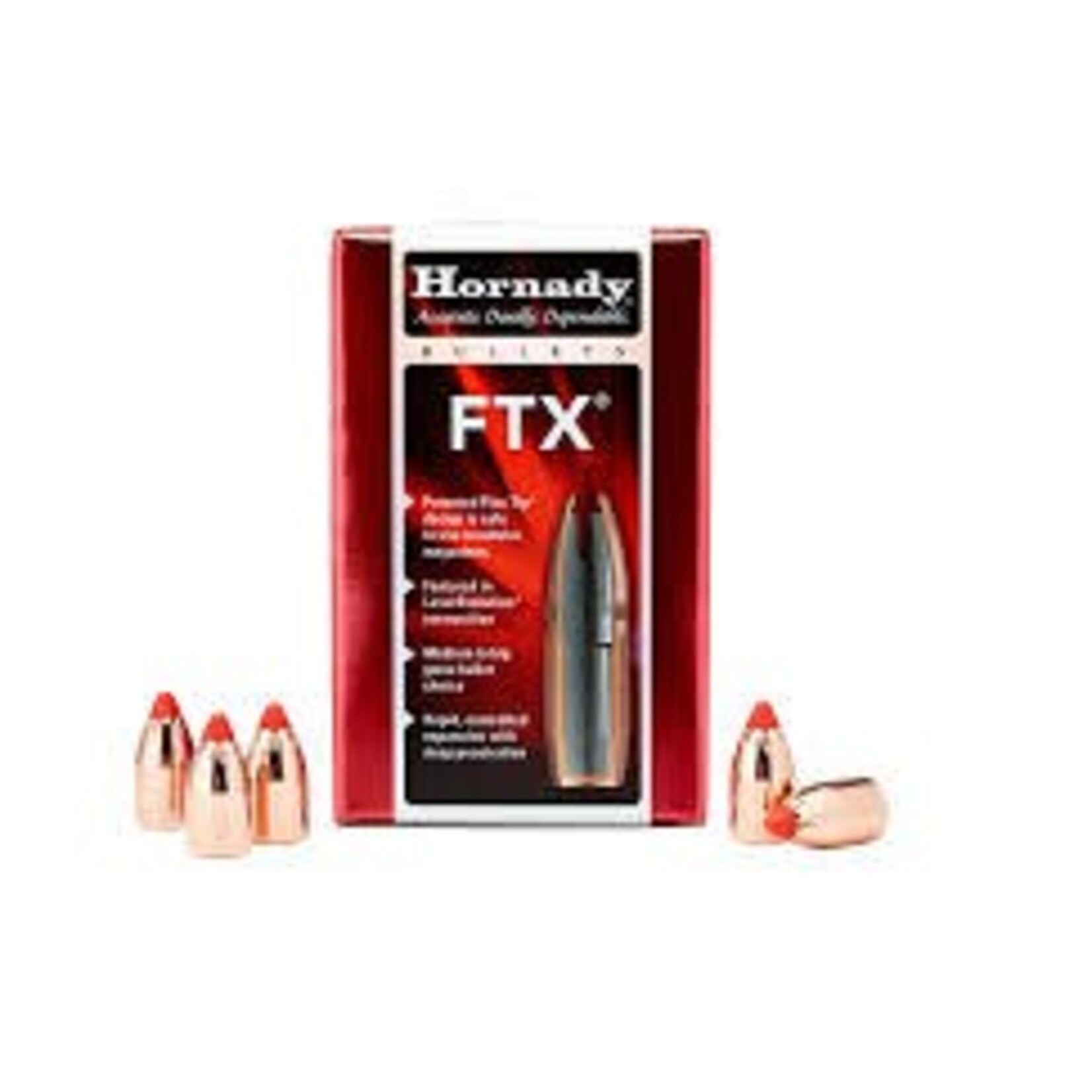 Hornady Hornady .357dia 38Cal 140gr FTX 100 CT Bullet (35745)