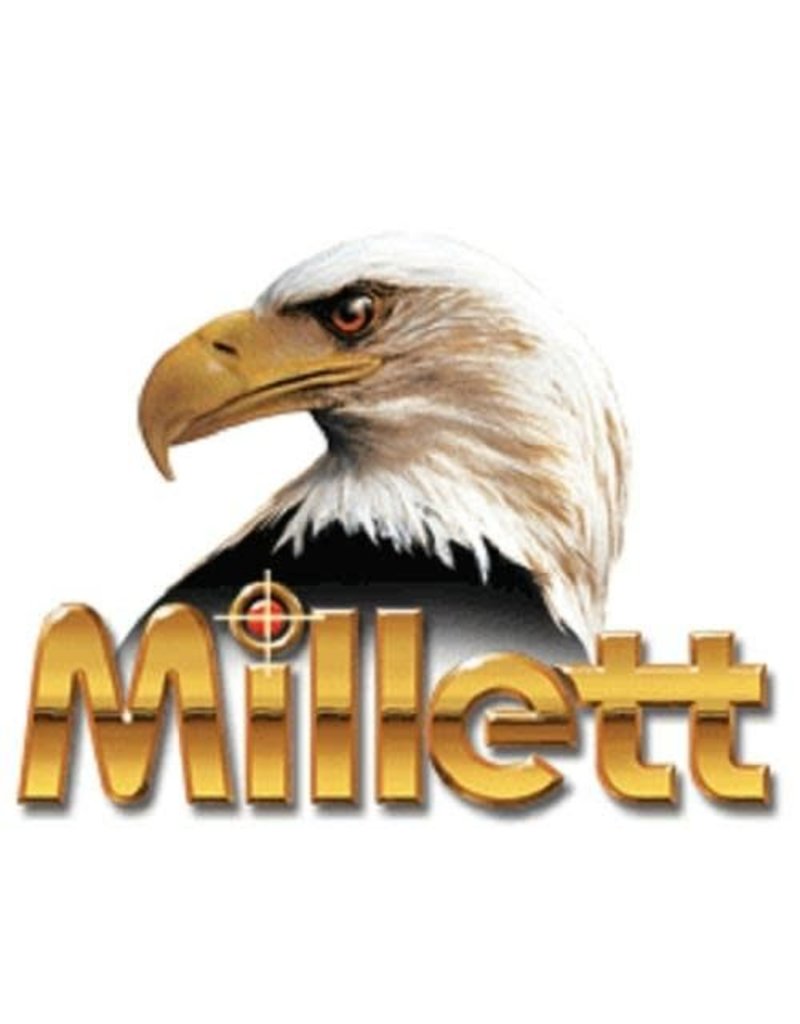 Millett Millet 1" Turn In Nickel Extra High Rings