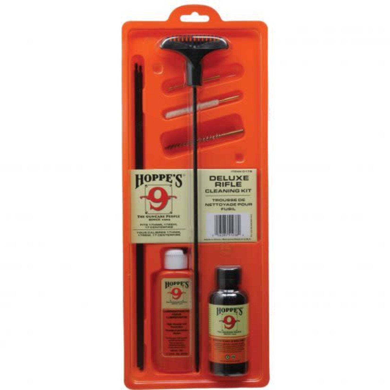 Hoppes No. 9 Hoppes No. 9 .17-.204 Rifle Cleaning Kit (D17BCN)