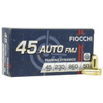 Fiocchi Fiocchi Range Dynamics 45 Auto 230gr FMJ