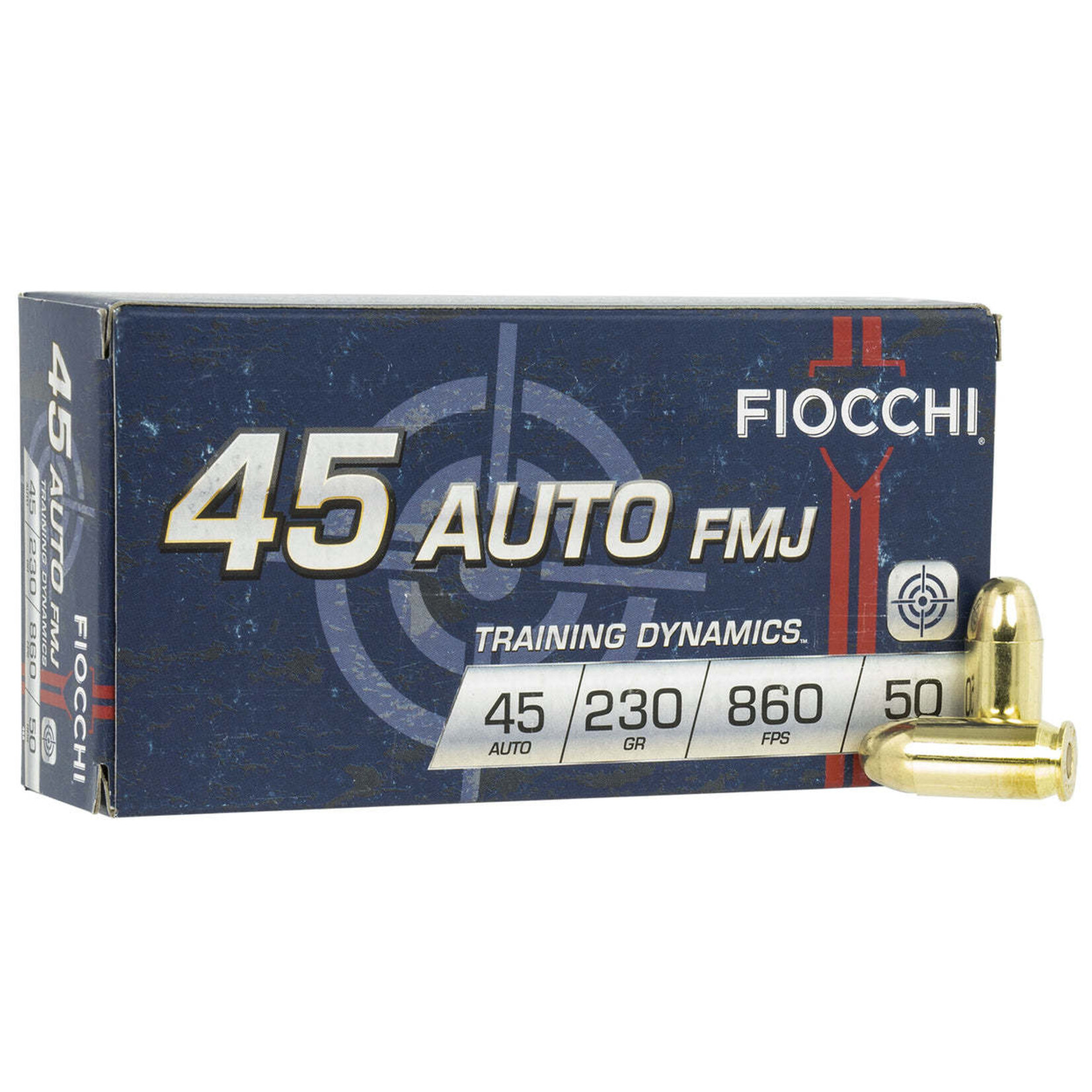 Fiocchi Fiocchi Range Dynamics 45 Auto 230gr FMJ