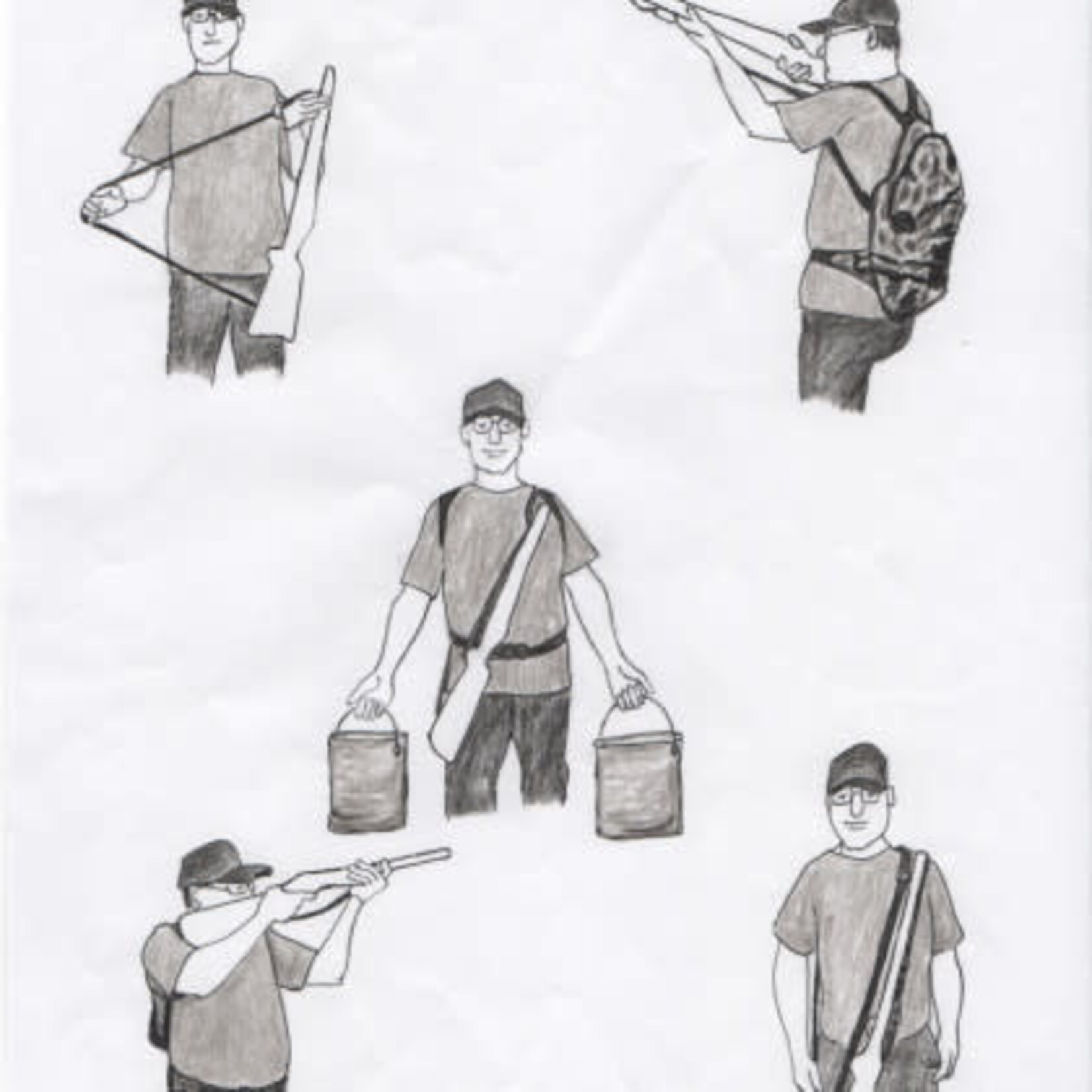 Generic Multi Point Hands Free Rifle and Shotgun Sling