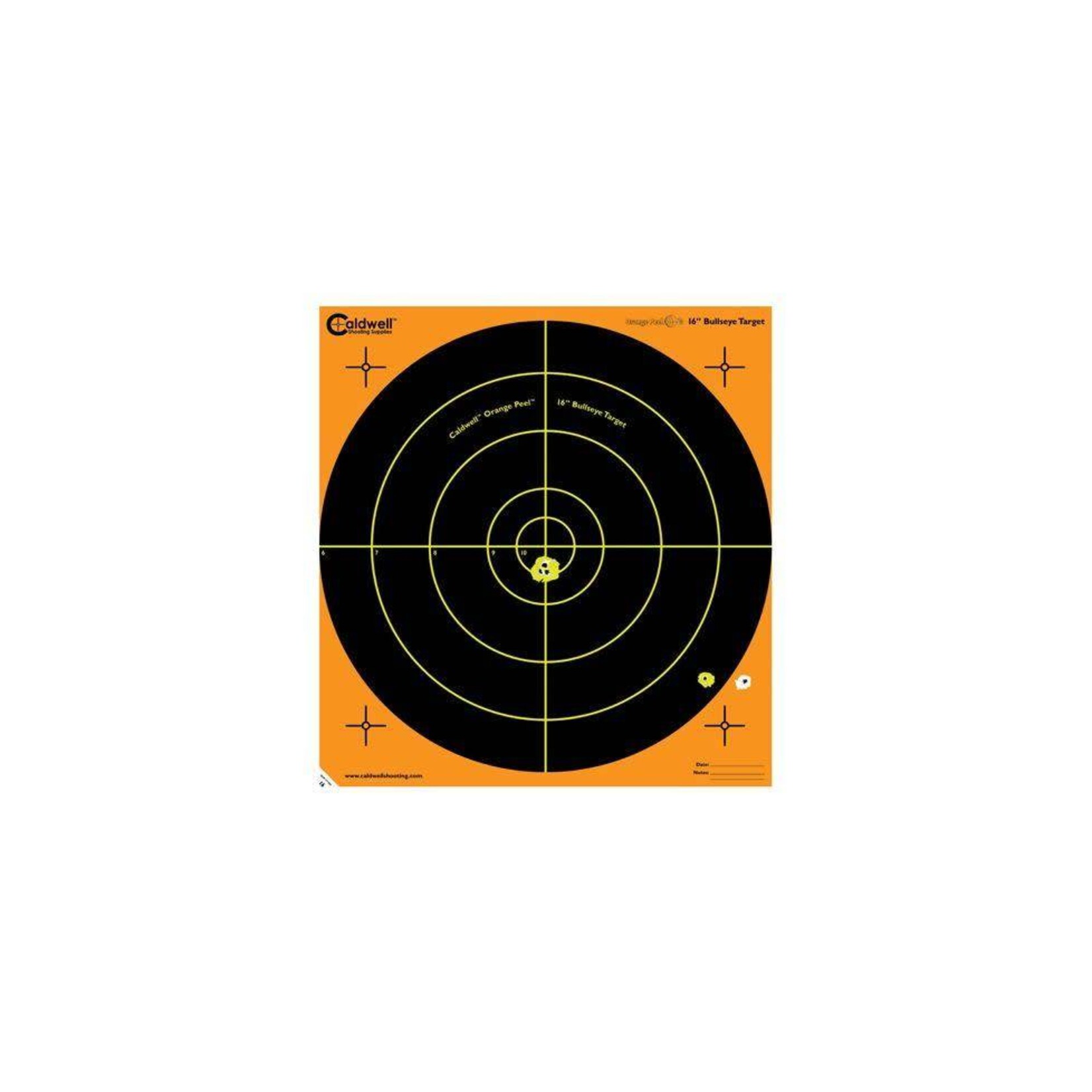 Caldwell Caldwell 16" Bullseye Target Orange Peel