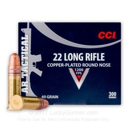 CCI CCI 22 LR 40gr CPRN Tactical 300rd box (956)