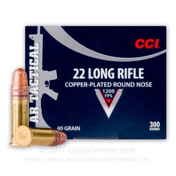 CCI 22 LR 40gr CPRN Tactical 300rd box (956) — Eagle Firearms