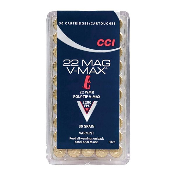 CCI 22 WMR 30gr V-MAX (0073) — Eagle Firearms