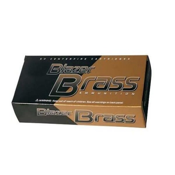 CCI Blazer Brass 9mm 124gr FMJ 50rd box ( 5201) — Eagle Firearms