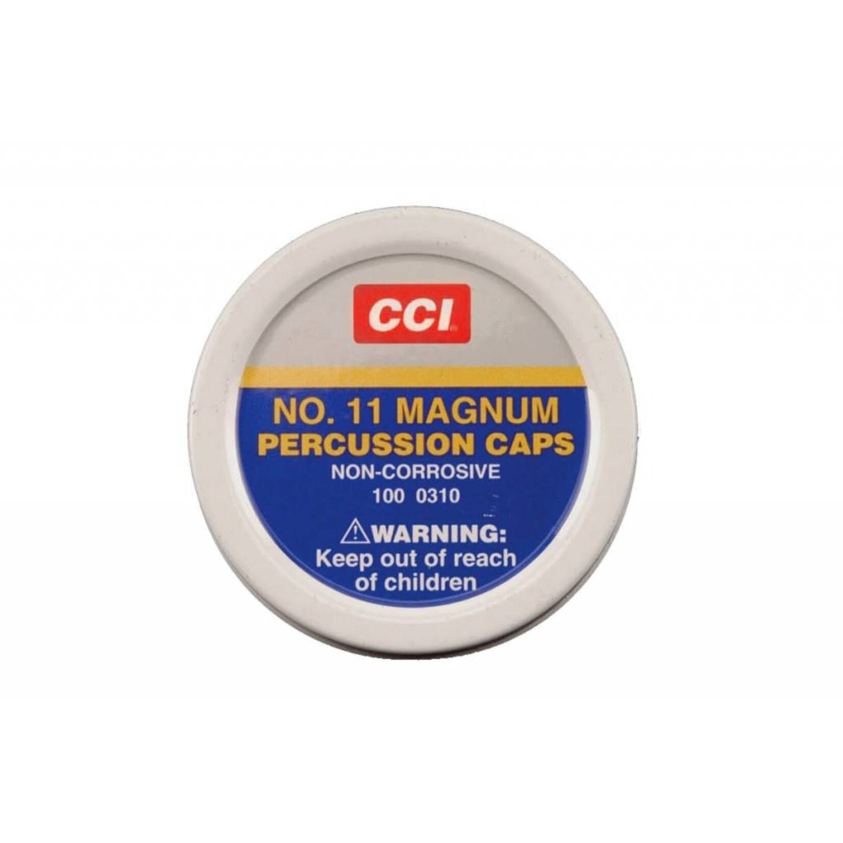 CCI CCI No. 11 Magnum Percussion Caps 100ct (310)