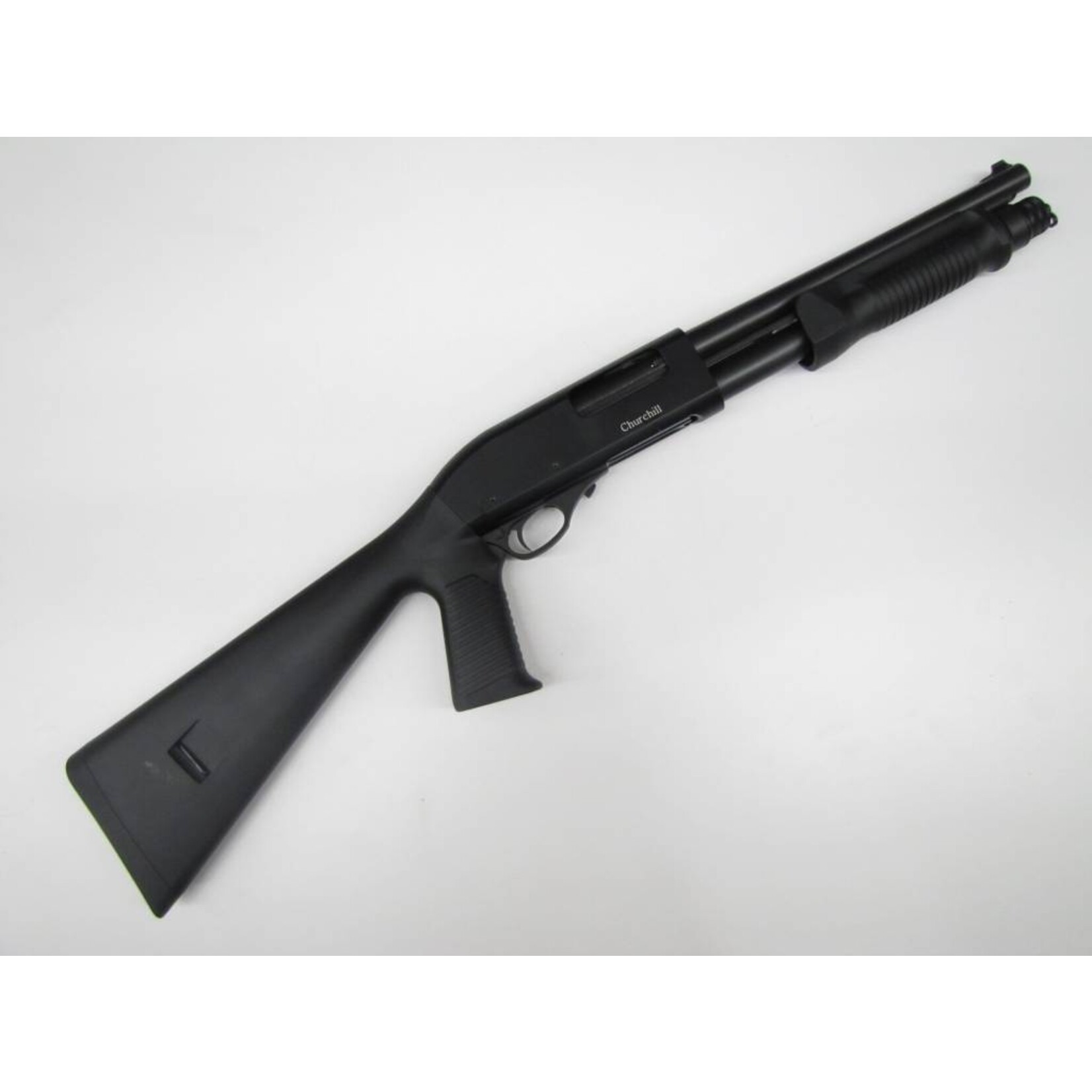 Churchill Churchill 12GA Pump 12"barrel syn pistol grip stock (A13388)