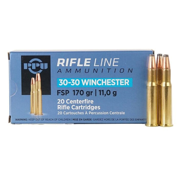 PPU Rifle Ammo 30-30 Win 170gr FSP (PP30302) — Eagle Firearms
