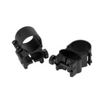Weaver Weaver See-Thru Detachable Scope Rings 1" Matte (49523)