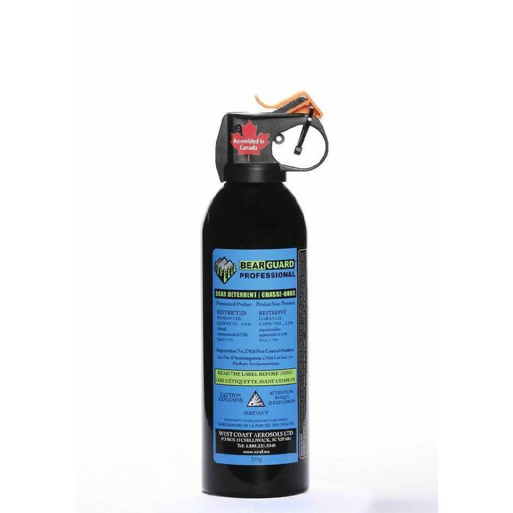 Defense Aerosols Defense Aerosols BearGuard Professional 225g (225BRG)
