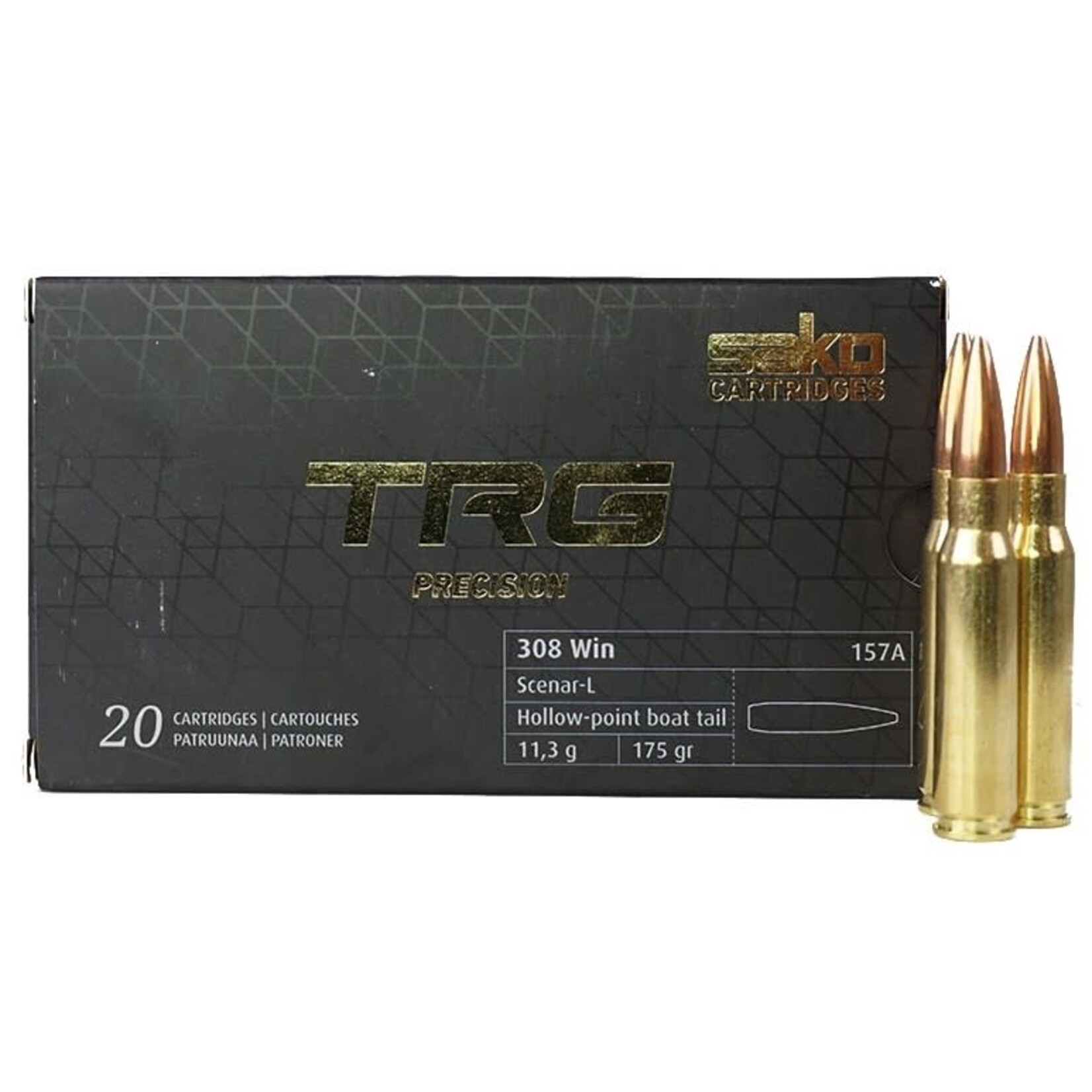 Sako Sako TRG Precision 308Win 175gr HPBT (157A)