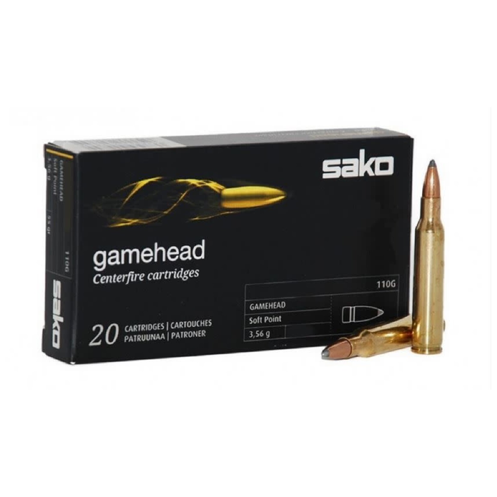 Sako Sako Gamehead 243 Win 100gr SP (C615113ESA10)