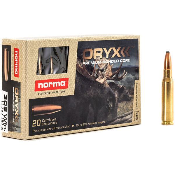 Norma 308 Win 180gr Oryx (20174732) — Eagle Firearms