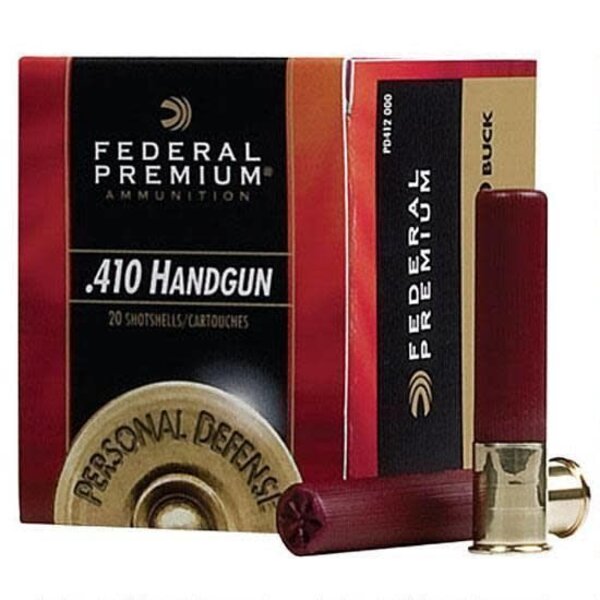 Federal Premium Personal Defense 410ga 3" #000 Buckshot 20rds (PD413JGE000) — Eagle Firearms