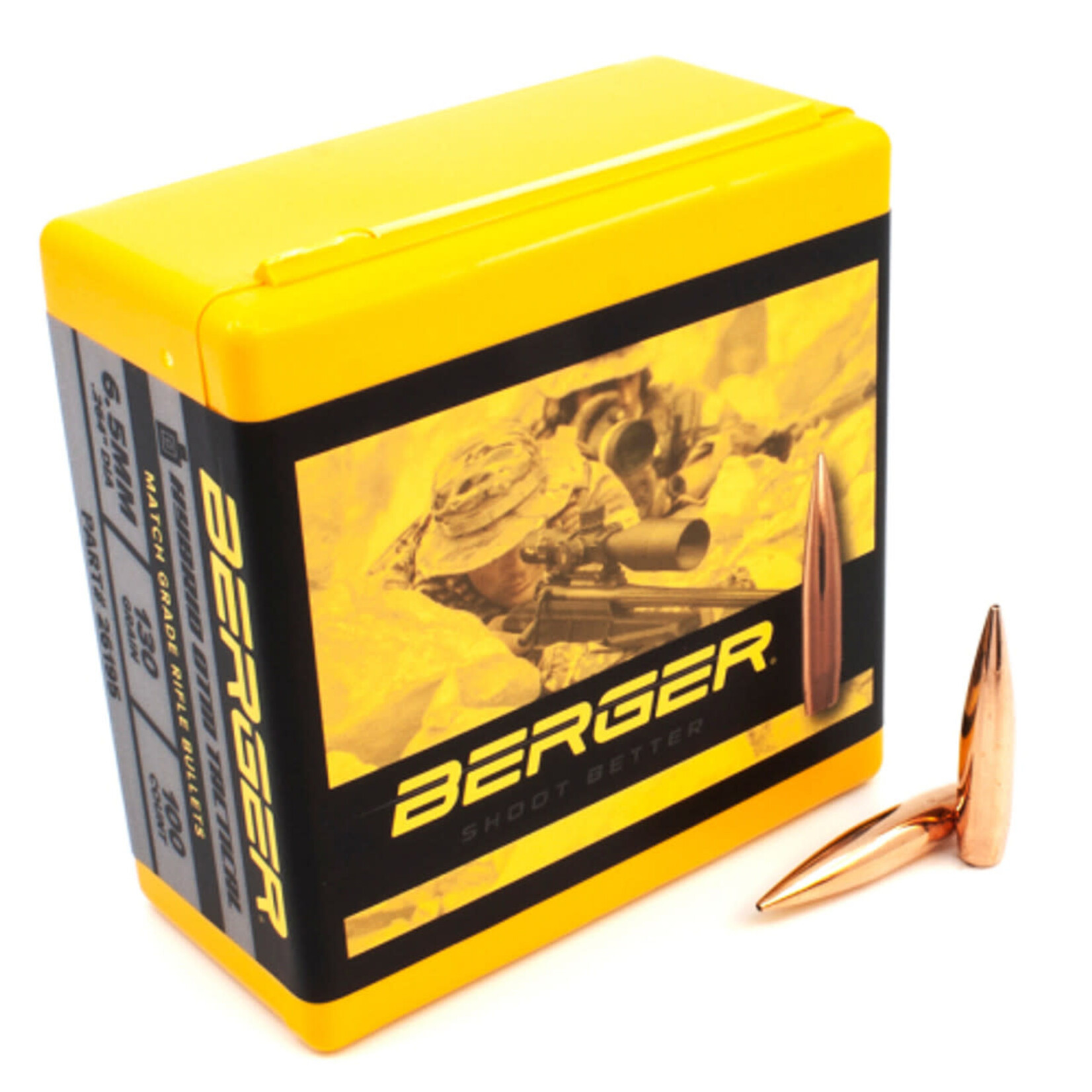 Berger Berger .257 dia. 25cal 135gr LR Hybrid Target 100ct. (25485)