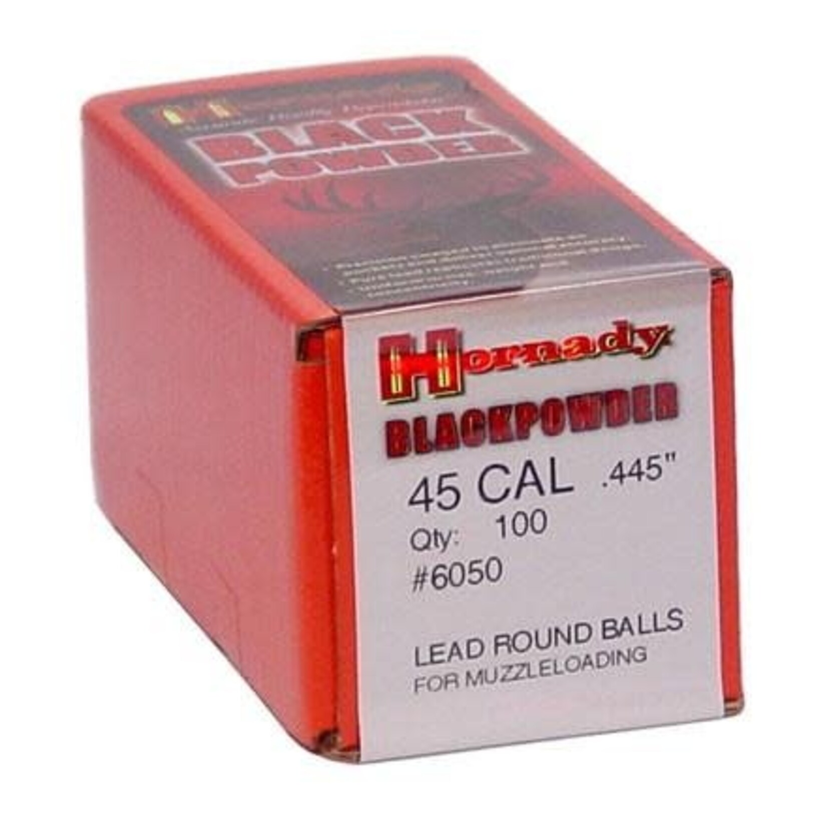 Hornady Hornady 45 Cal .445 Lead Balls 100/Box (6050)